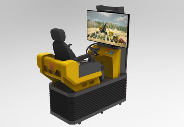 Symulator Koparki Gąsienicowej z Ruchomą Podstawą: Symulator Koparki Gąsienicowej z Ruchomą Podstawą: