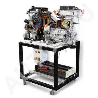 Hybrydowy Układ Napędowy (model przekroju)