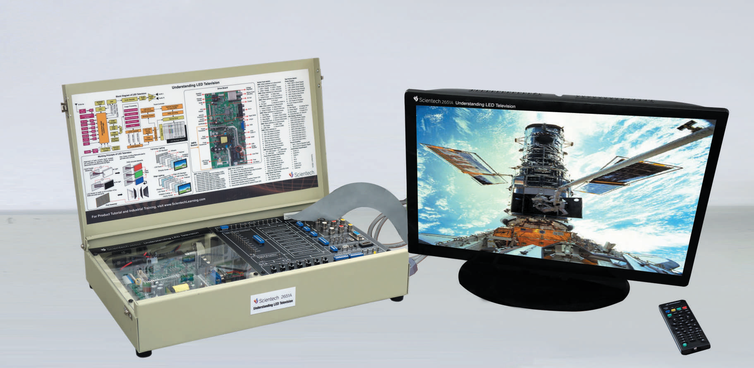 Demonstrator Technologii LED TV Stanowisko Dydaktyczne Scientech 2651A (Demonstrator, Model Pokazowy) Demonstrator Technologii LED TV Stanowisko Dydaktyczne Scientech 2651A (Demonstrator, Model Pokazowy)