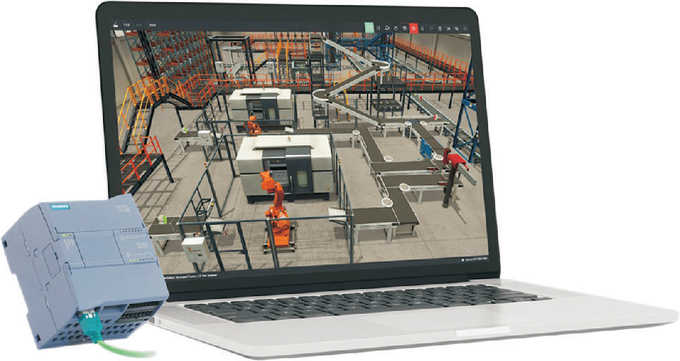 Symulator Wirtualnej Fabryki 3D Factory I/O Zestaw Dydaktyczny (Automatyka) Zestaw Dydaktyczny HIK-Consulting