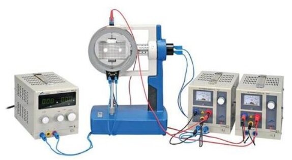 Pomiar e/m Elektronu, Ugięcie Wiązki - Stanowisko Edukacyjne, typ: U19155 kit HIK-Consulting | Stanowiska i Zestawy Edukacyjne Fizyka